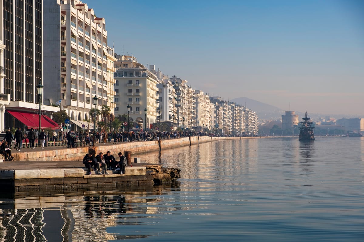 Sunset on New Year's Day